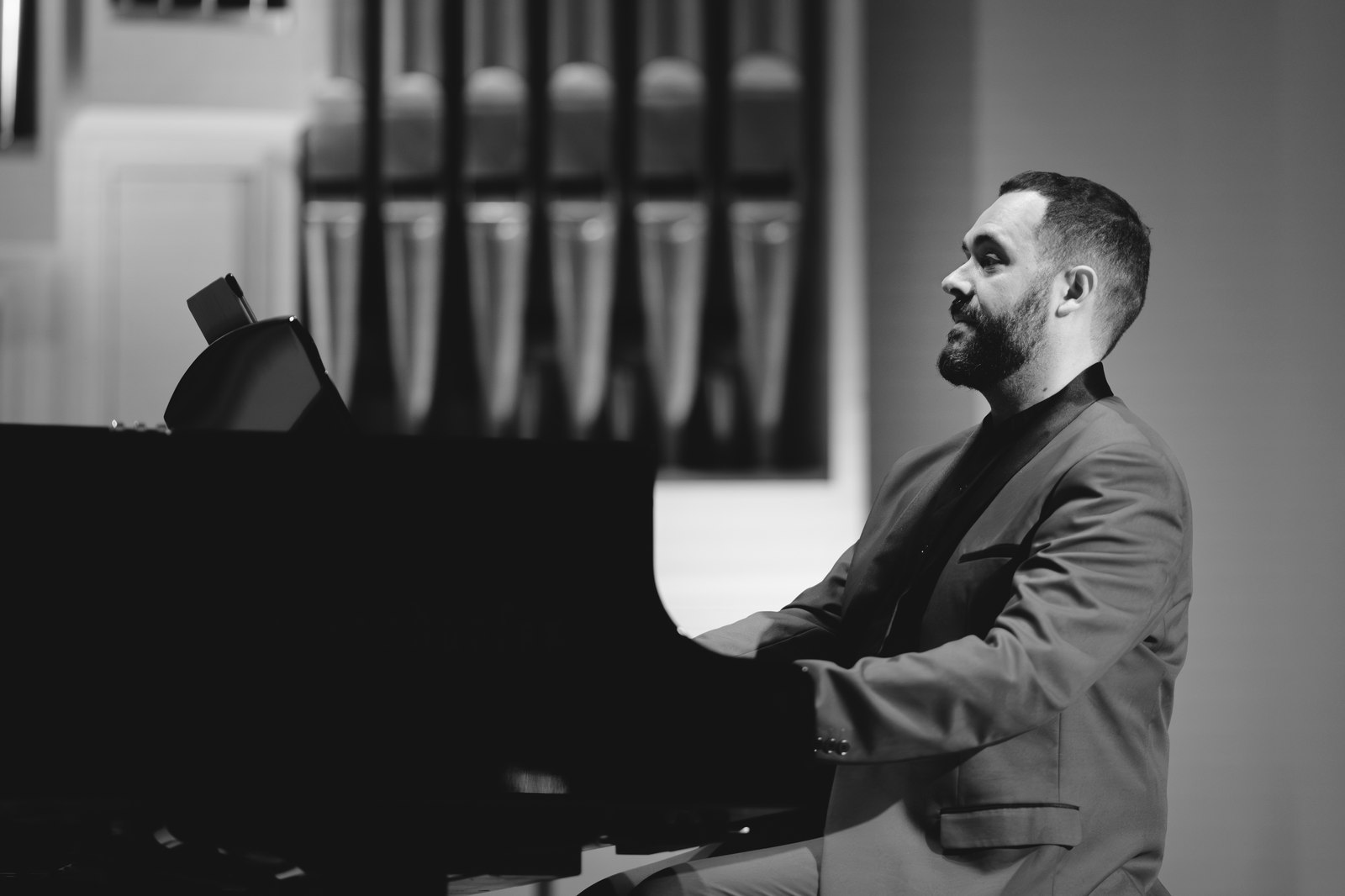 Mattia Ometto al pianoforte, concerto